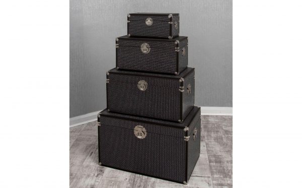 Black Storage Box Set of 4 in England