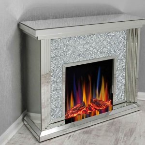 Crushed Diamond Fireplace in England,