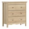 Silkeborg Chest of 3 Drawers in Riviera Oak