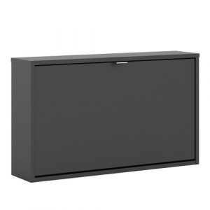Shoes Shoe cabinet w. 1 tilting door and 1 layer